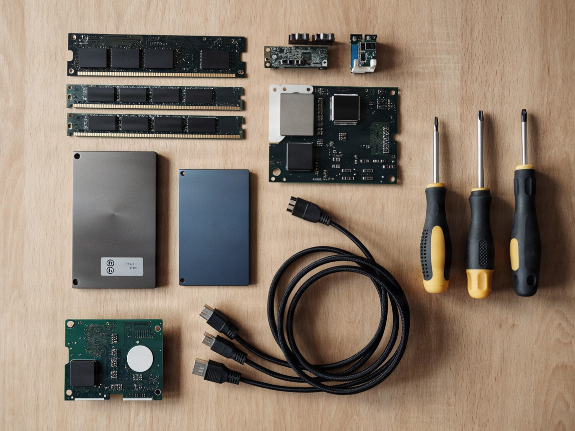 Modern computer motherboard and engineering diagnostic tools
